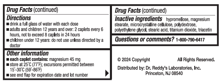 Doan's® maximum strength caplets drug facts 2